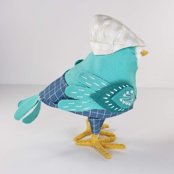 Target Spritz 2018 Bird Poppy Blue Easter Spring Newsboy Cap - Picture 6 of 8